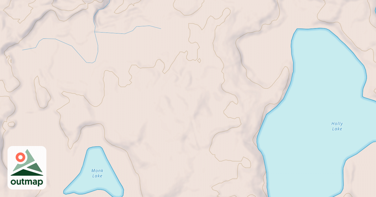 Map of USFS Motor Vehicle Use Map Trails 24499