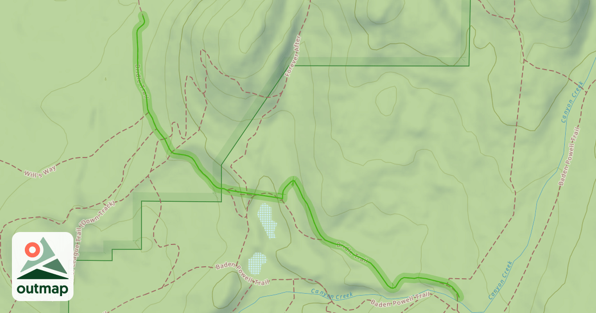 Map of Bridle Trail