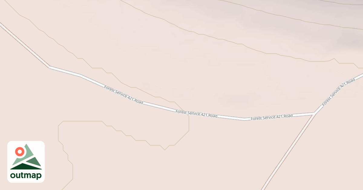 Map of USFS Motor Vehicle Use Map Roads {0B6A3BBA-41A2-4278-BD16-D7DAFF059D89}
