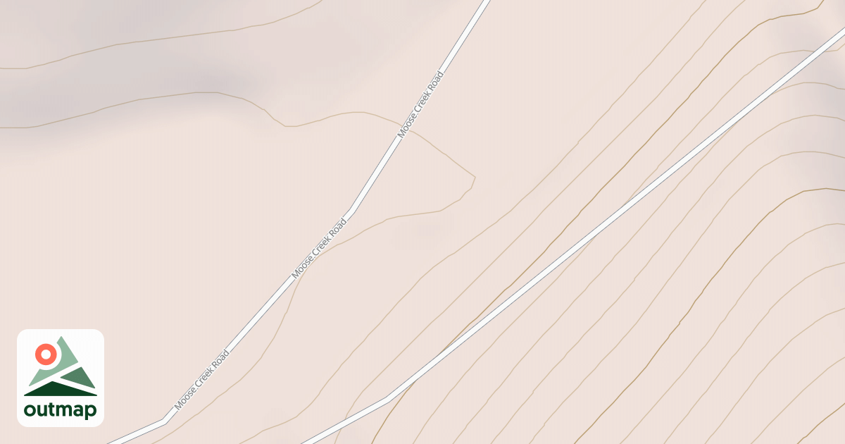 Map of MOOSE CR DISPERSED F