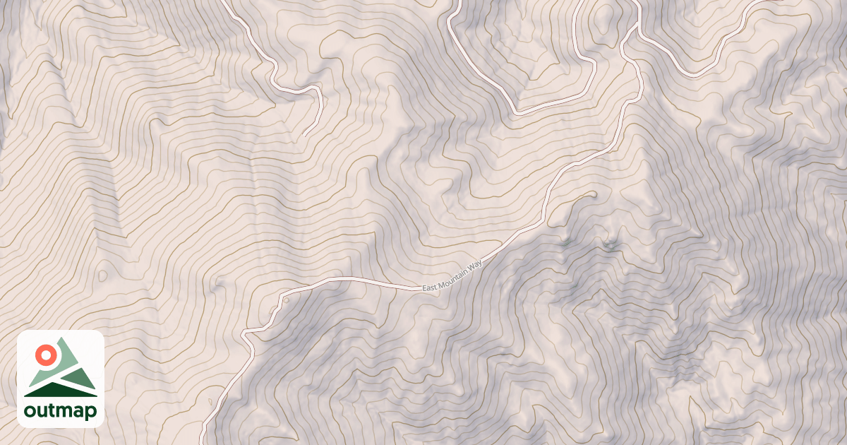 Map of East Mountain Way