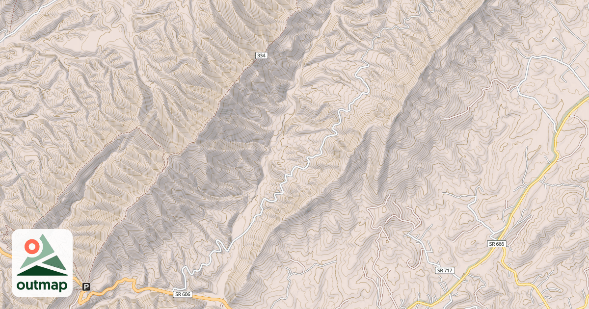 Map of KELLY HOLLOW