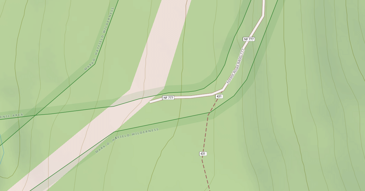 Map preview of USFS National Forest System Roads {04AE2E92-8304-42DD-A590-D3ACC0750411}