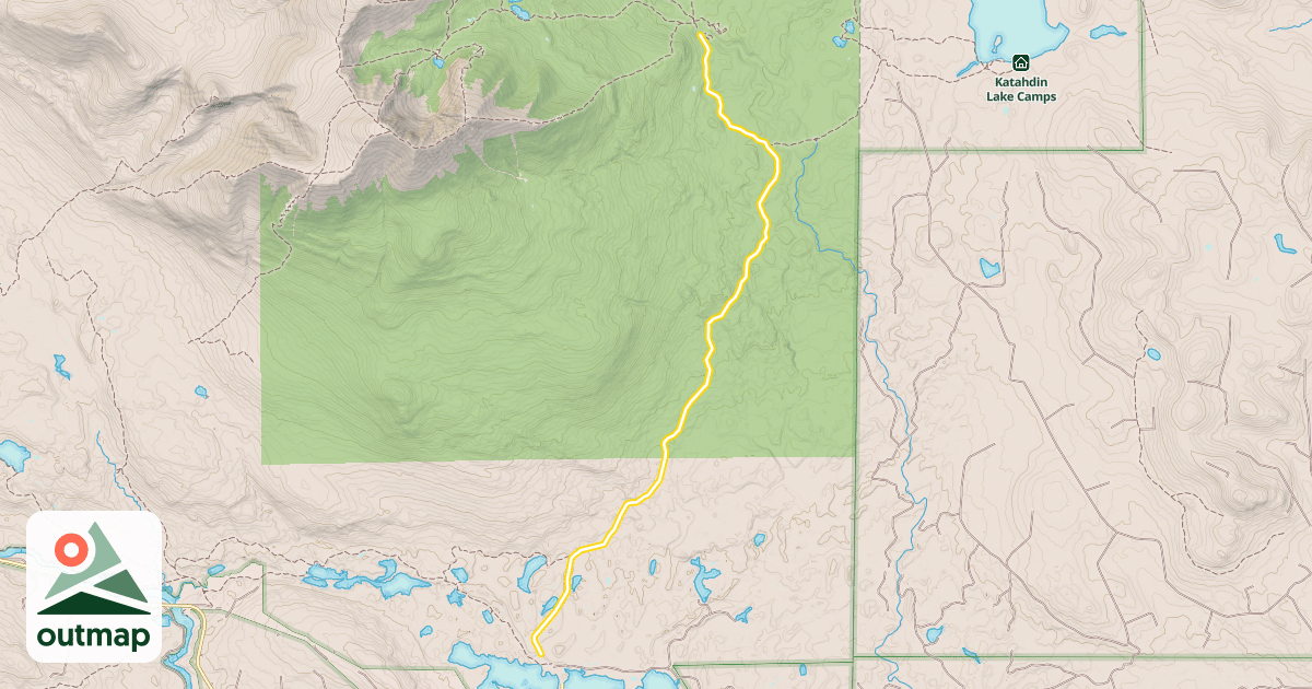 Map of Roaring Brook Road
