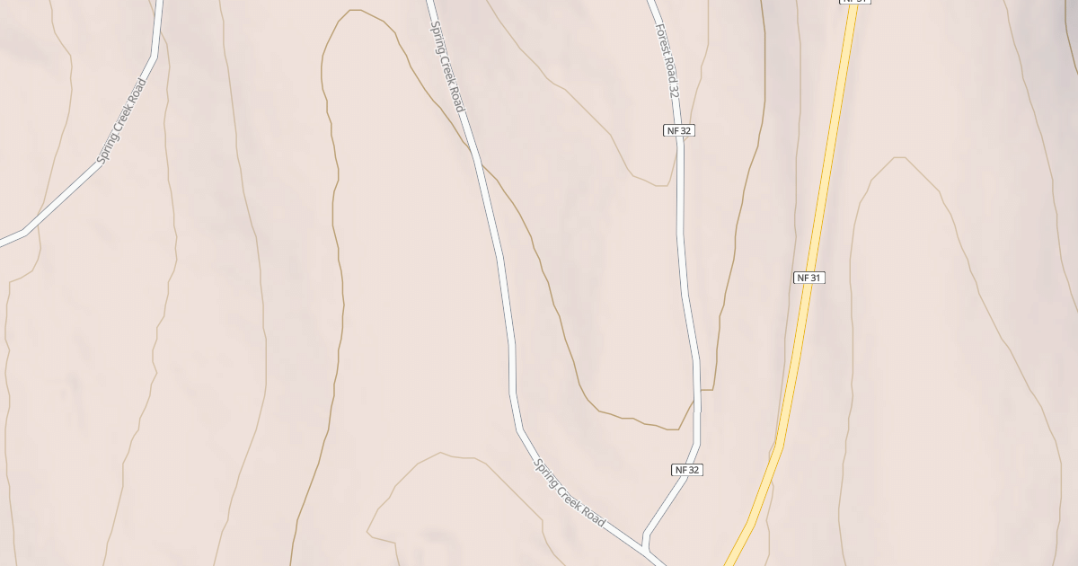 Map preview of SPRING_CREEK