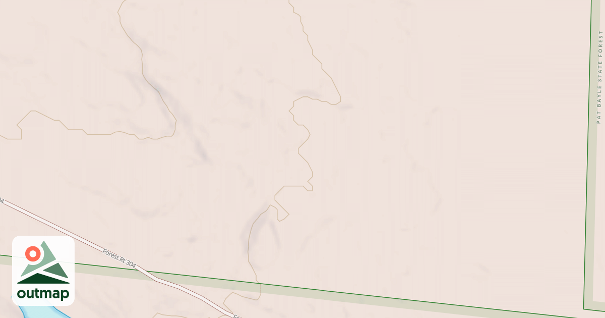 Map of KIMBALL CREEK SPUR C