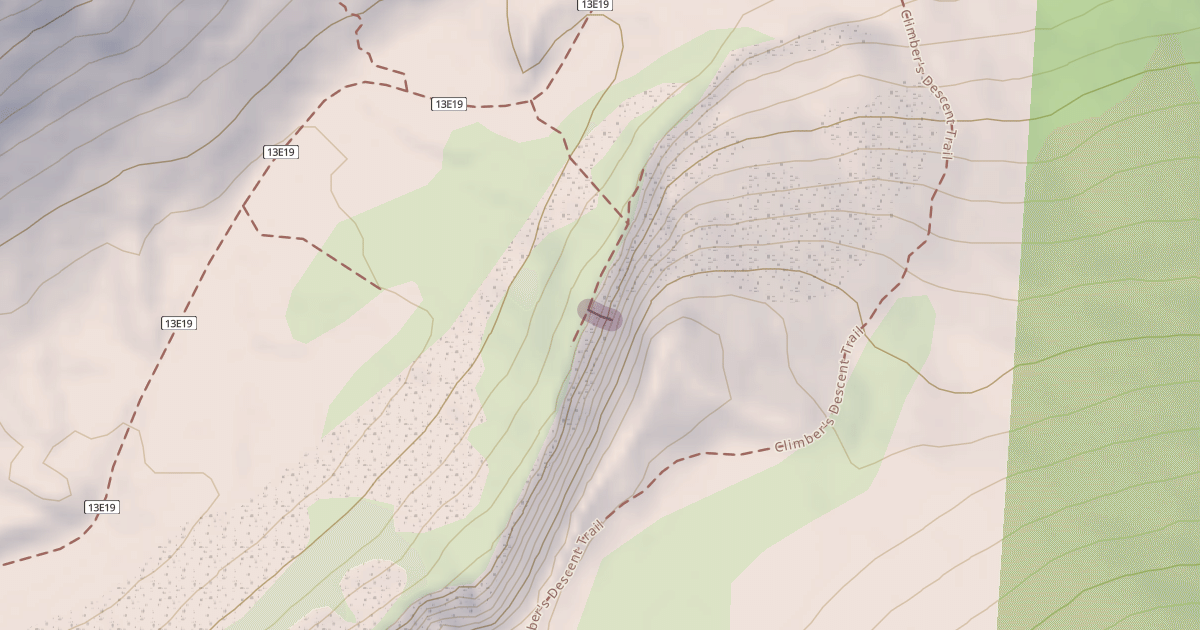 Map preview of East Crack