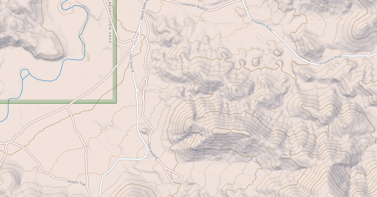 Map preview of SPUR ROAD B