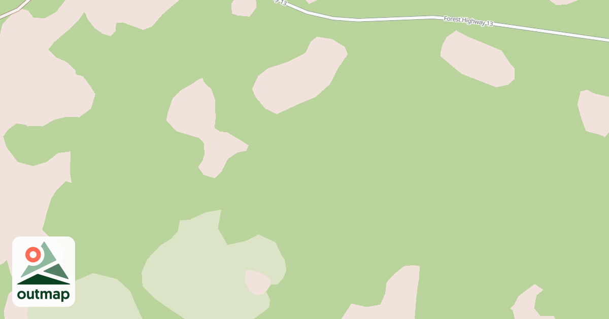 Map of USFS National Forest System Roads {87AC1B76-6DB4-4FE7-B1A6-A216B2449C2C}