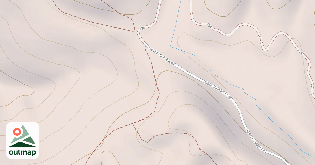 Map of White Sulphur Ohv Trail - G