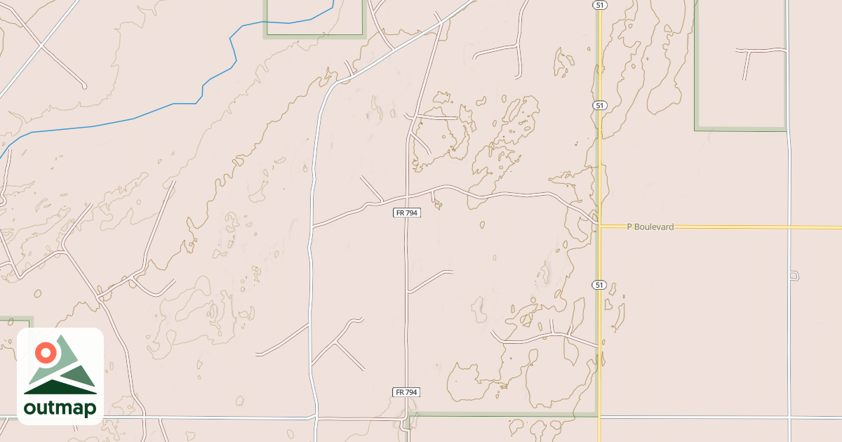 Map of PAULEY