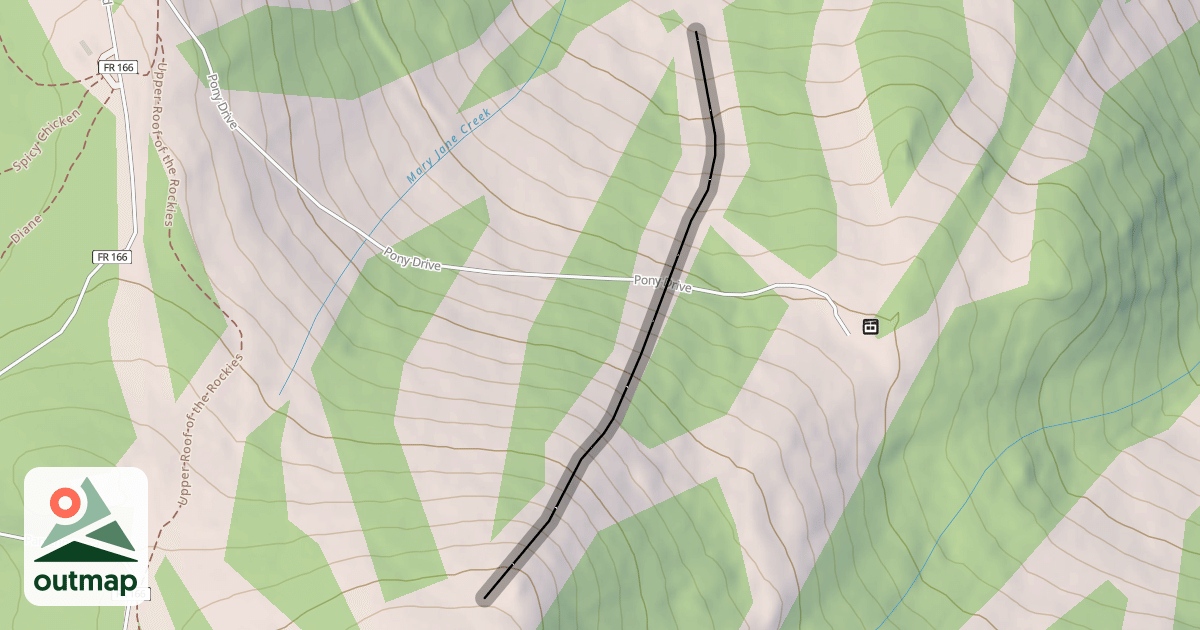 Map of Golden Spike
