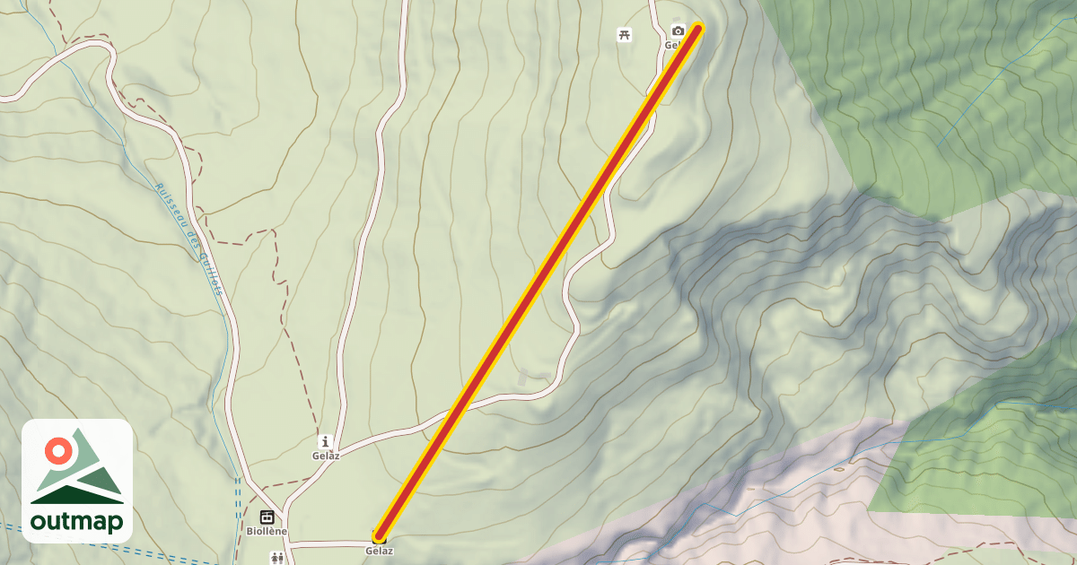 Map of Gelaz