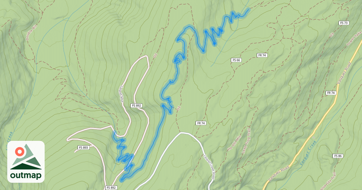 Map of WTB Trail