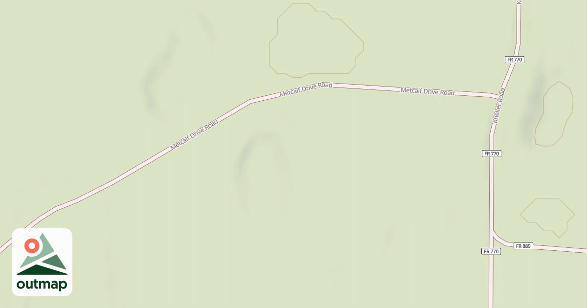 Map of METCALF DRIVE