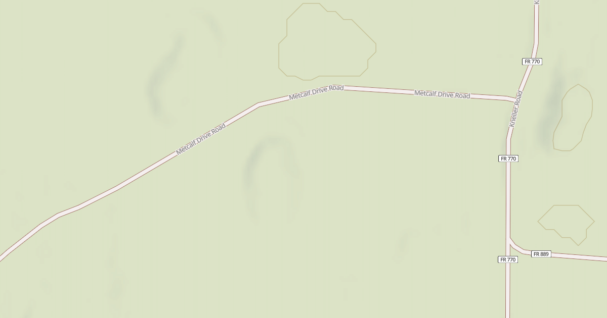Map preview of METCALF DRIVE