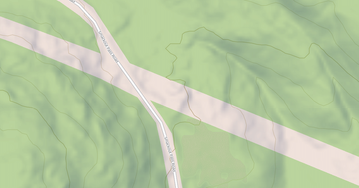 Map preview of USFS Motor Vehicle Use Map Roads {9B406F43-70FF-442C-9246-E227D642088C}