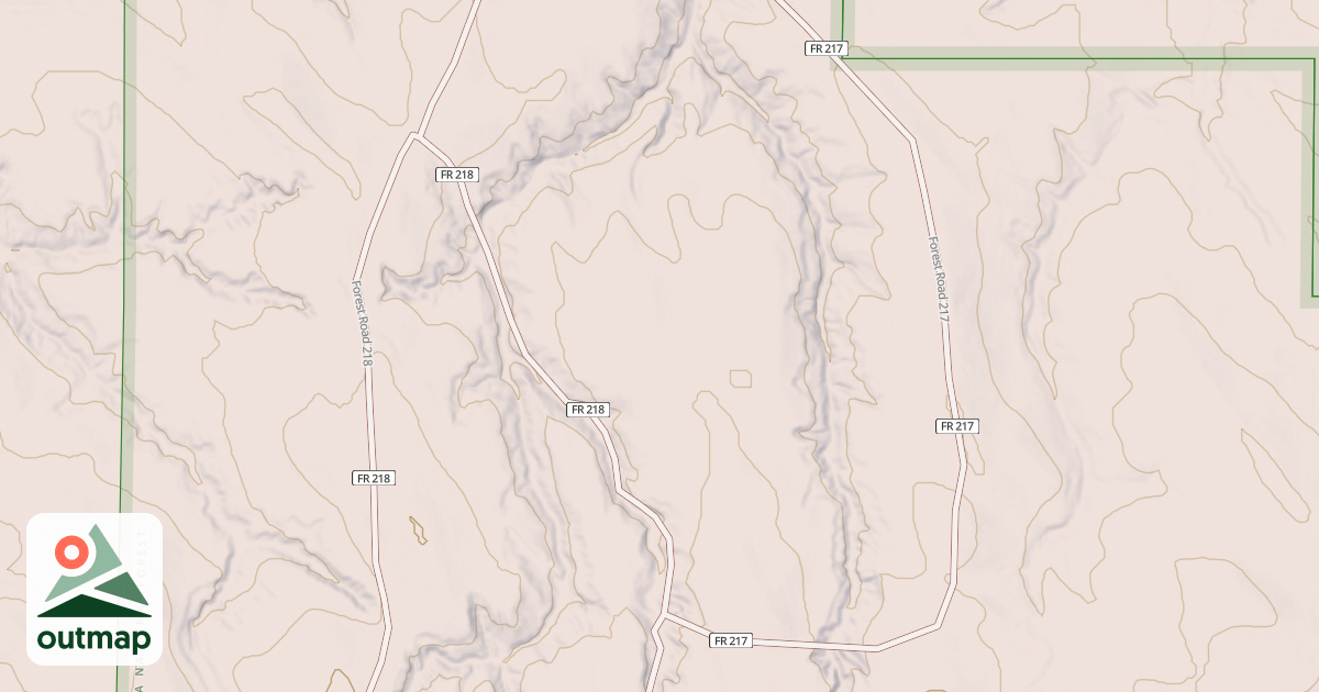 Map of 217