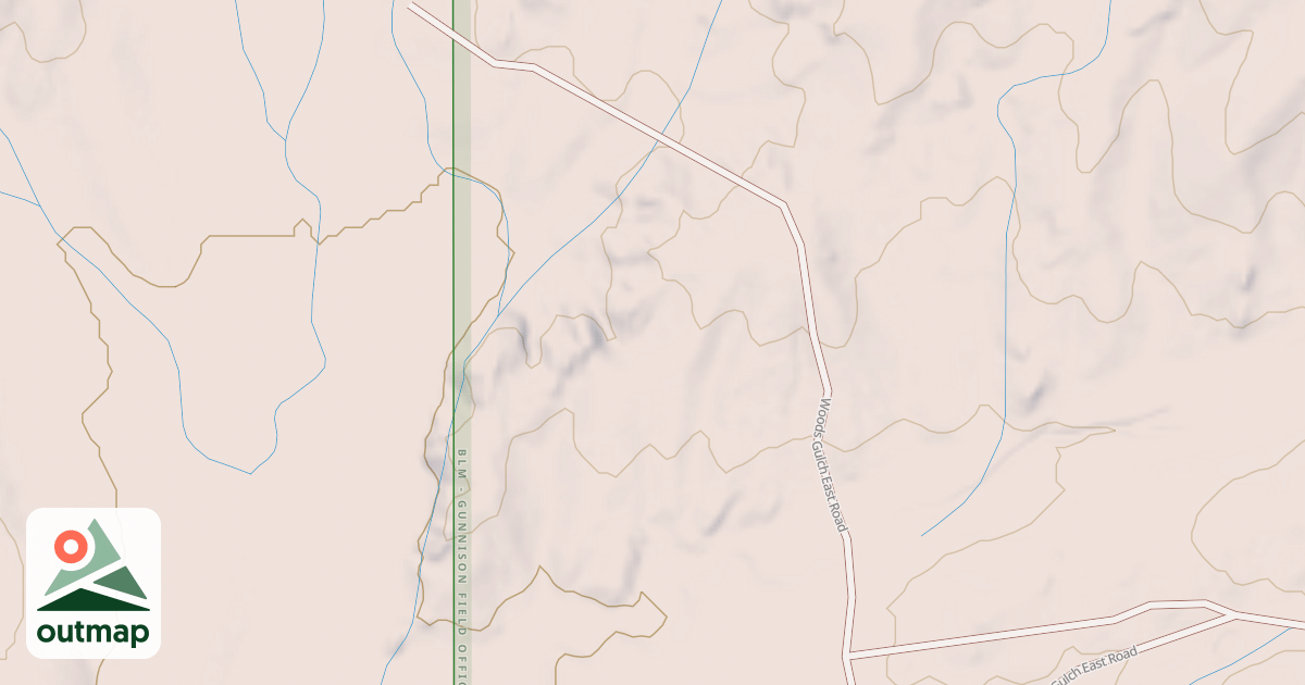 Map of BLM National GTLF Public Motorized Roads 2d1d55bf-882f-423c-a51f-a1738ea12b7b