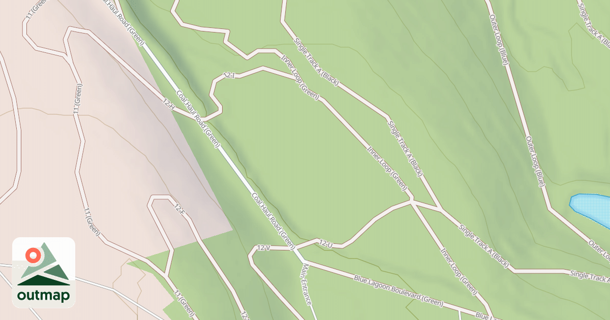 Map of Rock Run ATV Trails