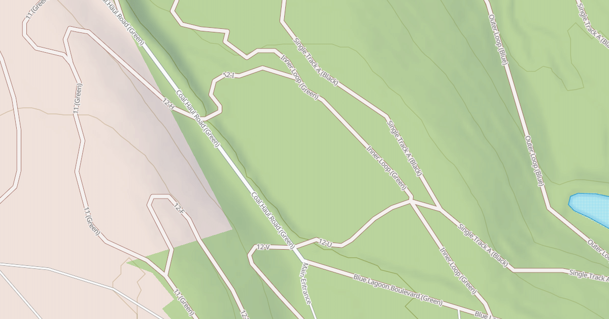 Map preview of Rock Run ATV Trails