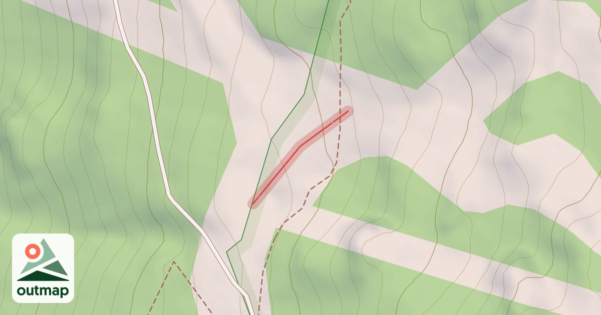 Map of (70) Spinale Direttissima