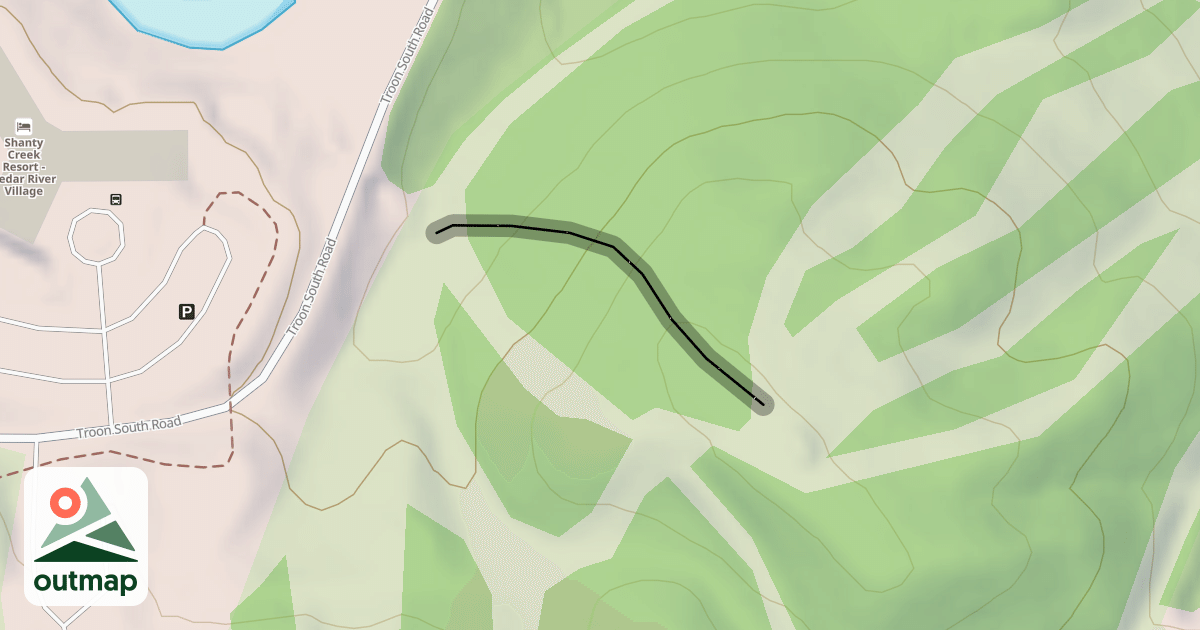 Map of Forest Jump Glade