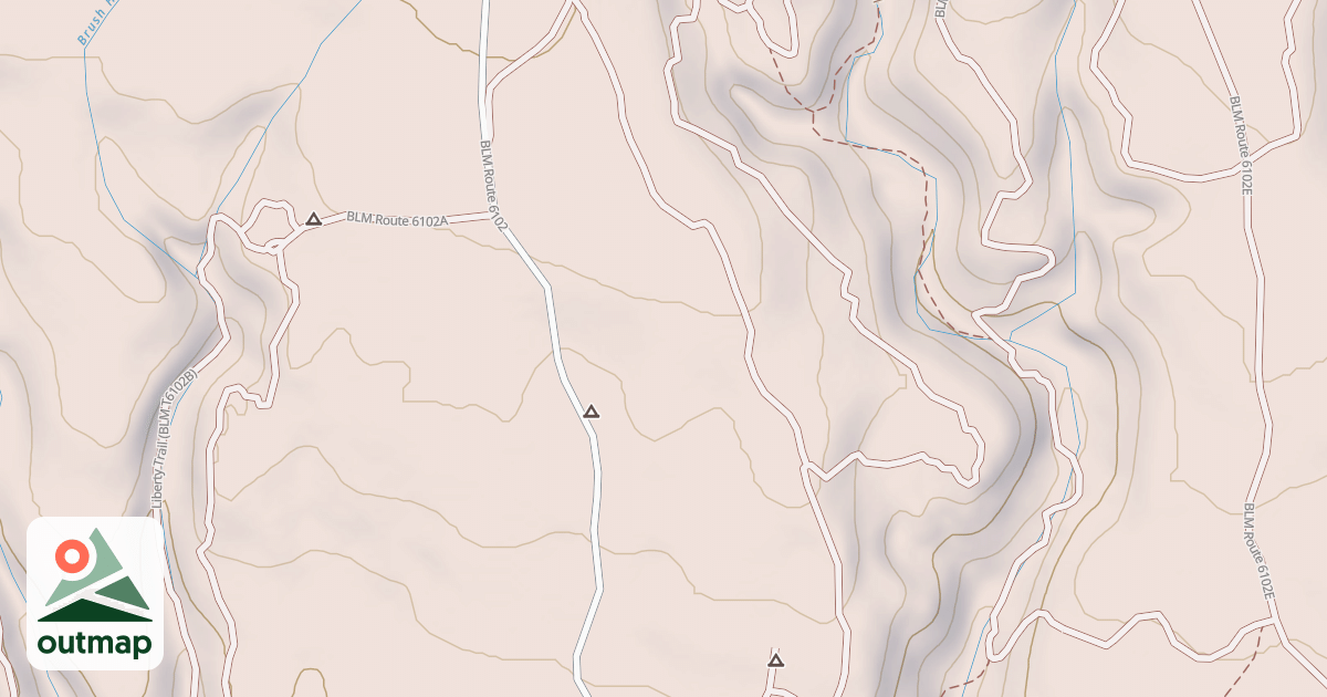 Map of Blm T6102a