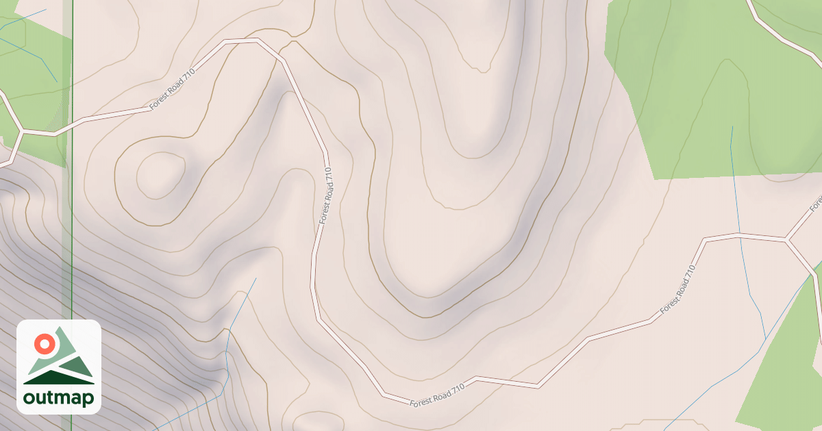 Map of HORSE RIDGE