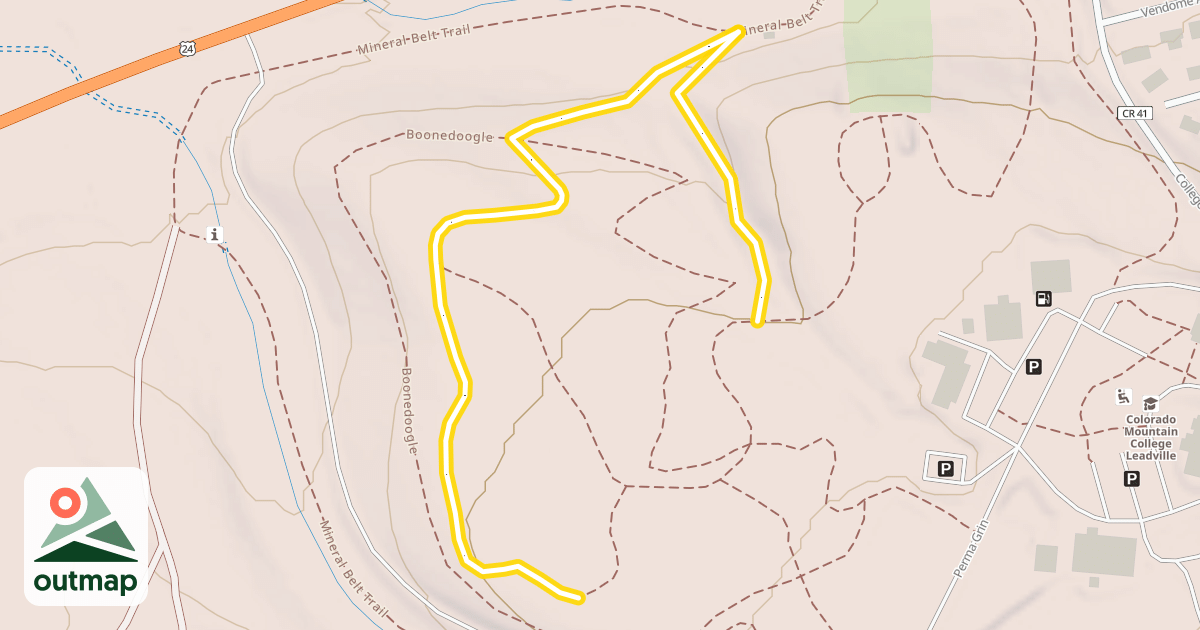 Map of Boonedoogle