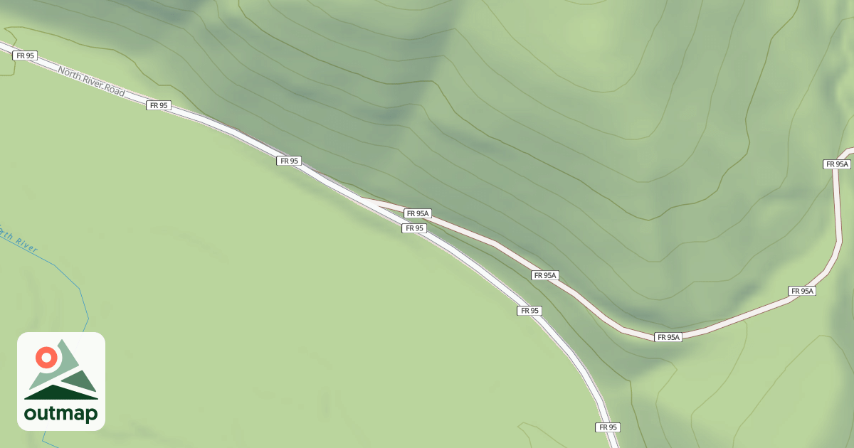 Map of LEADING RIDGE