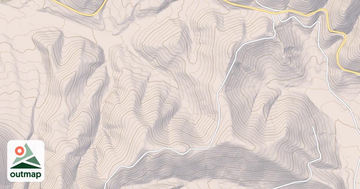 Map of BOYD MOUNTAIN