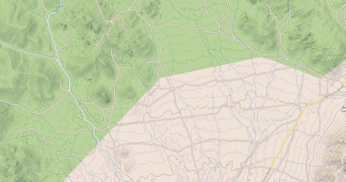 Map preview of MT PRISCILLA ROAD