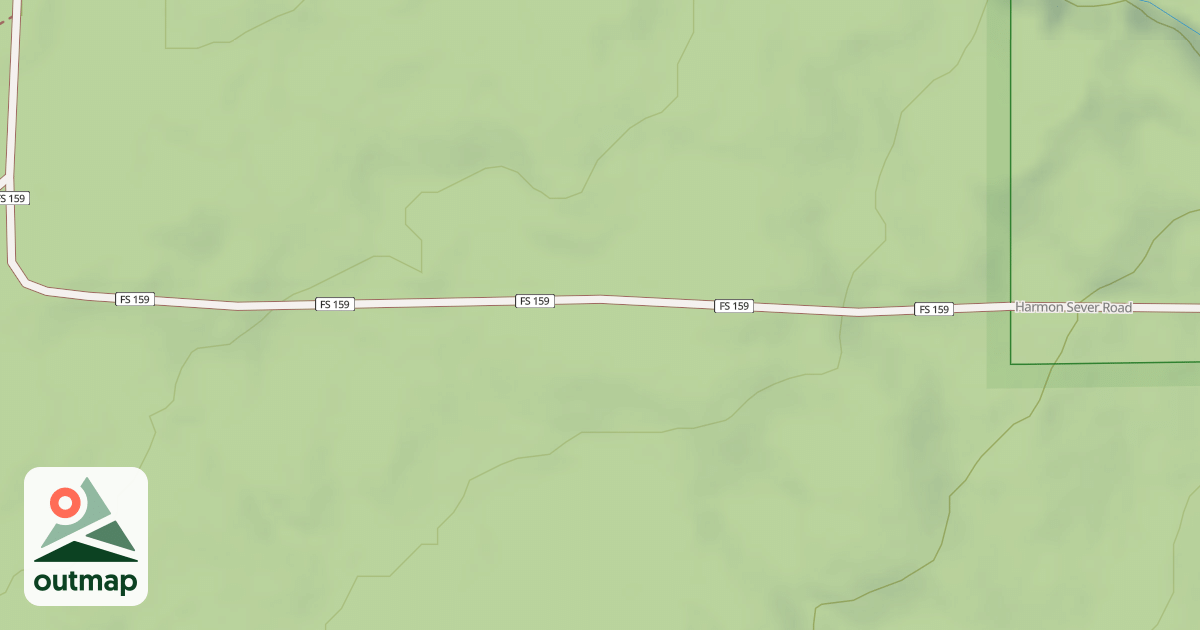 Map of HARMON SEVER ROAD