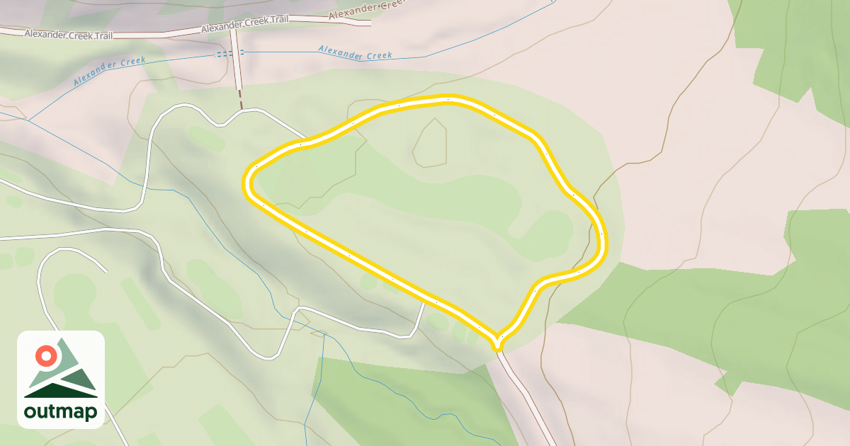Map of Creek Loop