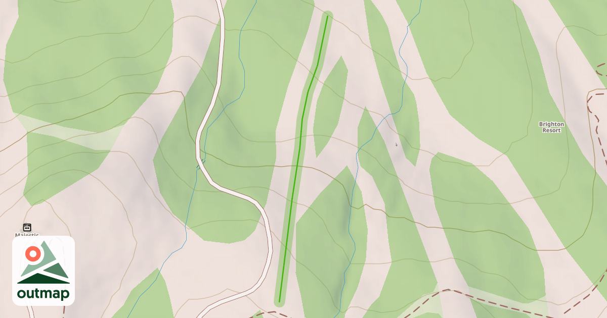 Map of Snake Creek Access