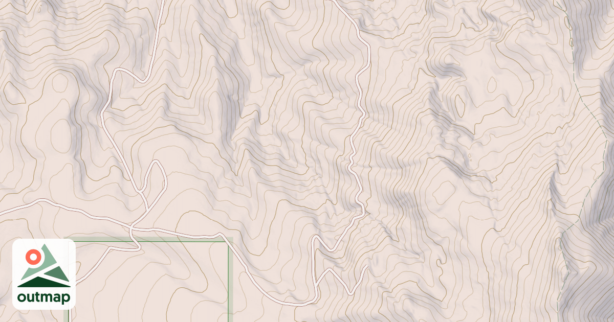 Map of East Fork Of Wright Creek