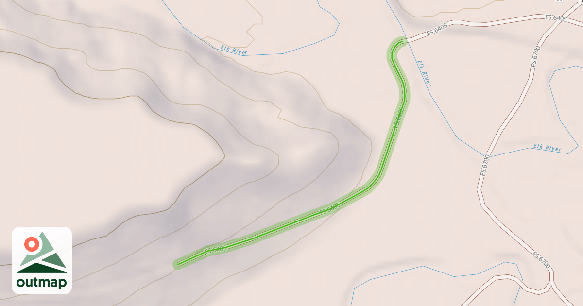 Map of FS 6405
