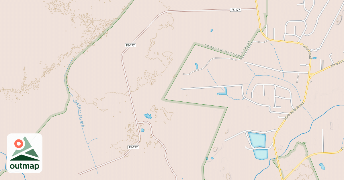 Map of MILLIS SWAMP