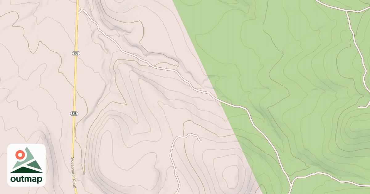 Map of WEST LONGER SPUR D