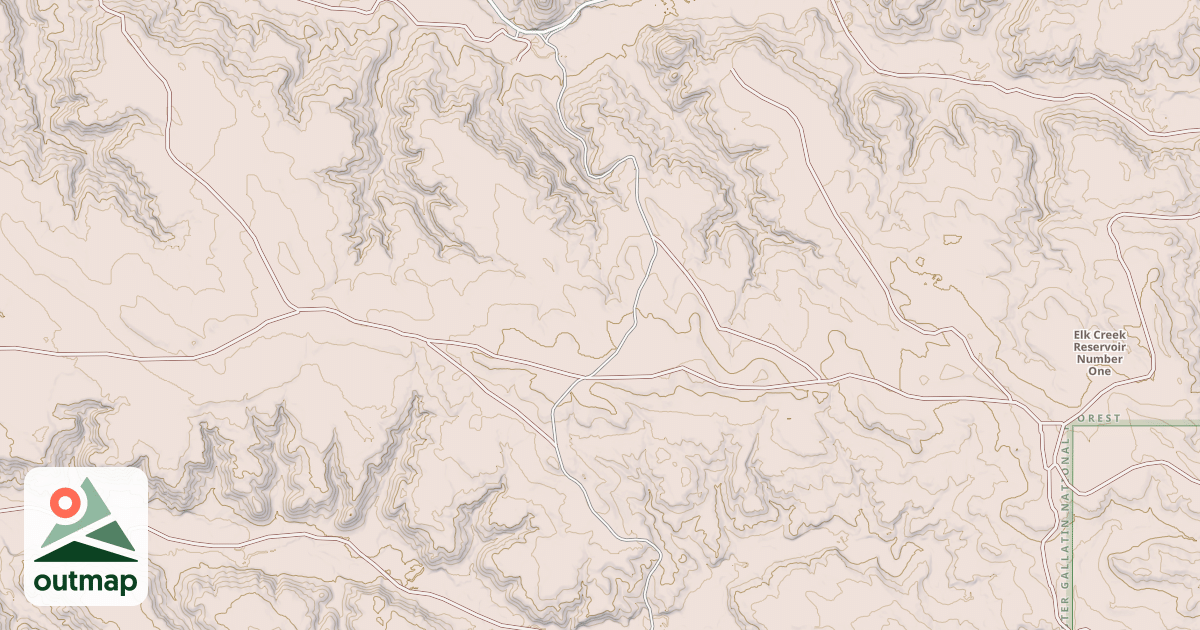 Map of TAYLOR-15MILE CREEK