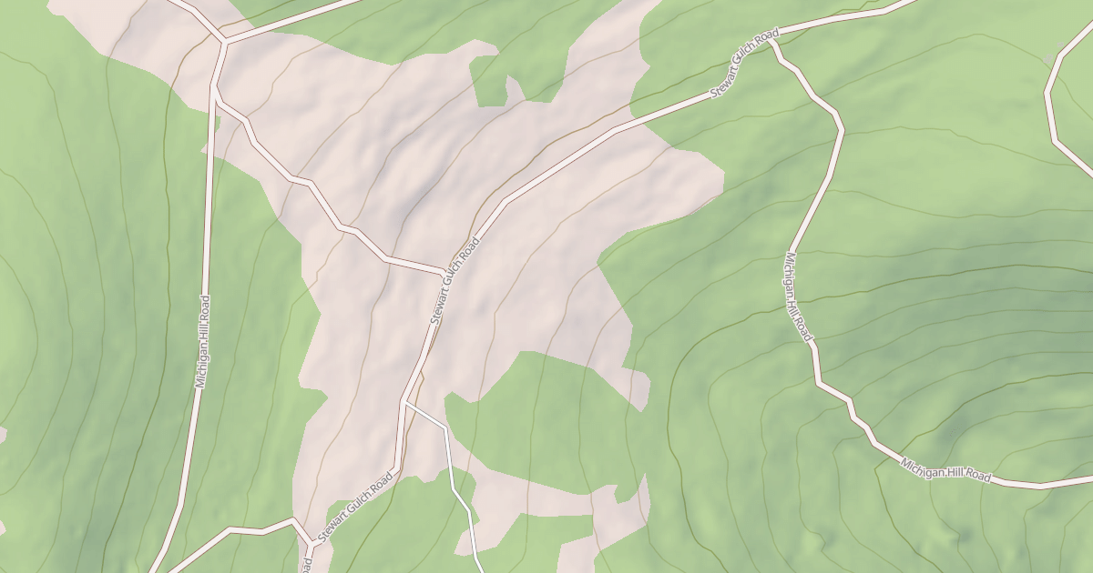 Map preview of STEWART GULCH