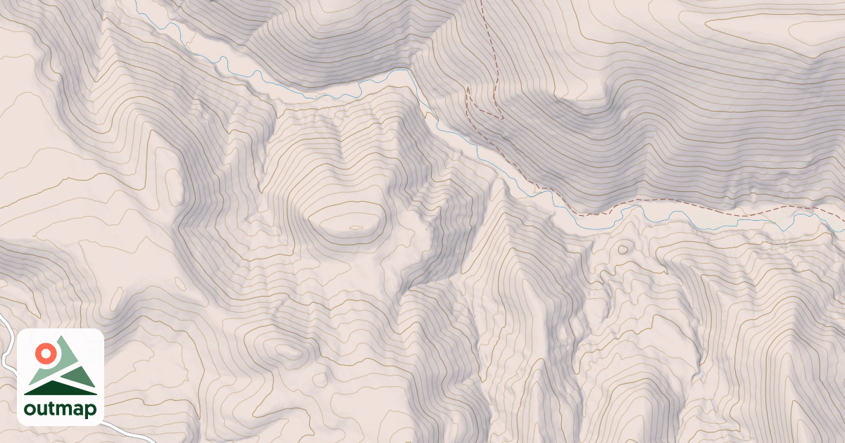 Map of Carlton Cutoff