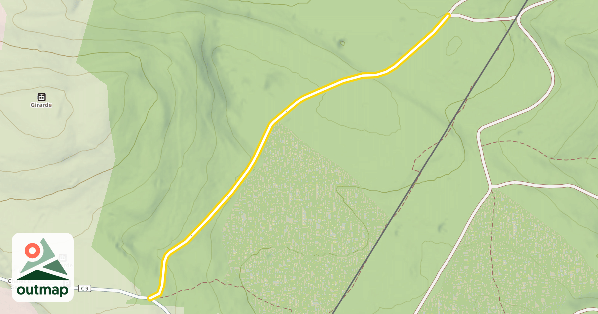 Map of Les Prises