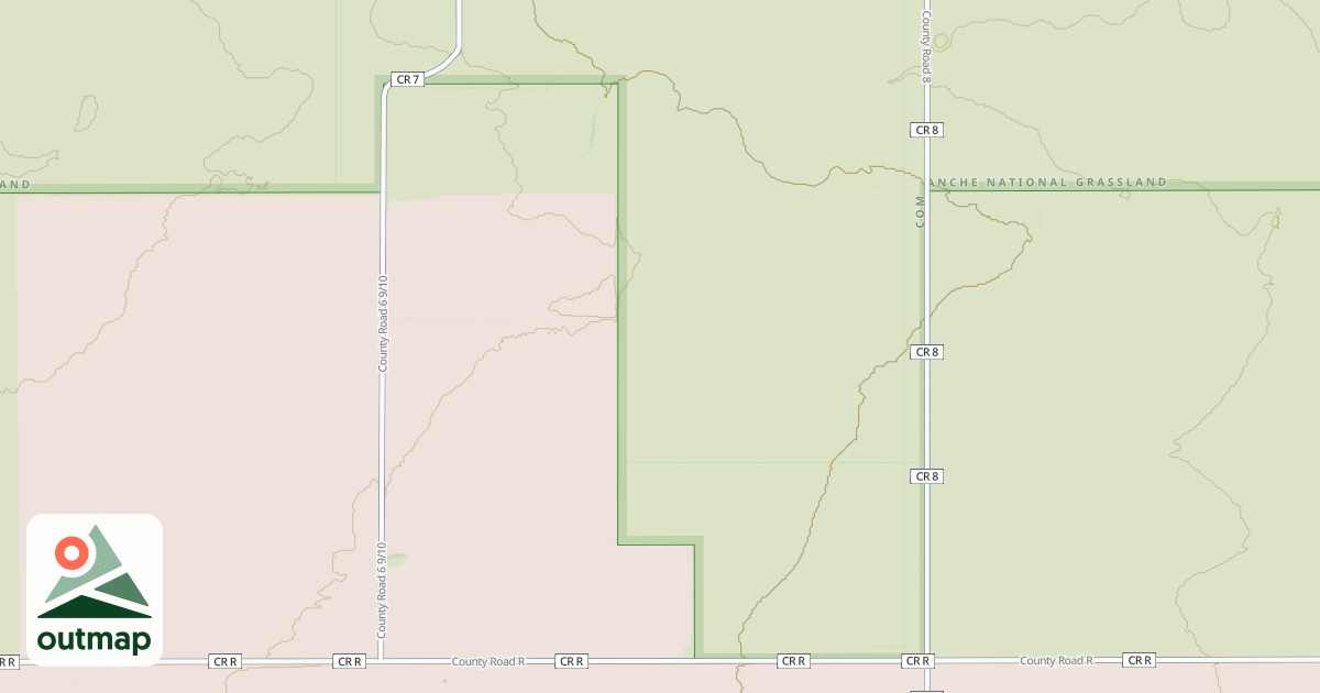 Map of 5H WELL ACCESS
