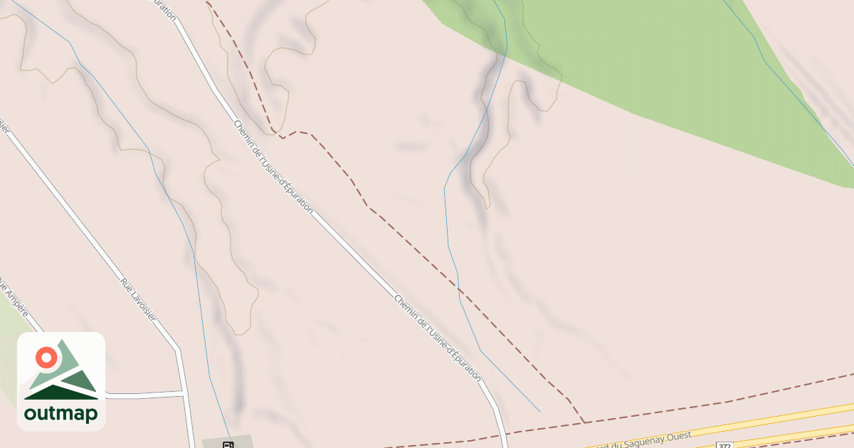 Map of Saguenay Quad Trails 63