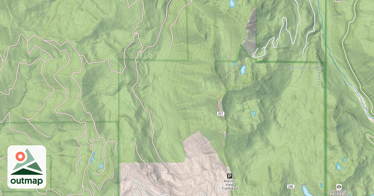 Map of MIDDLE DEER