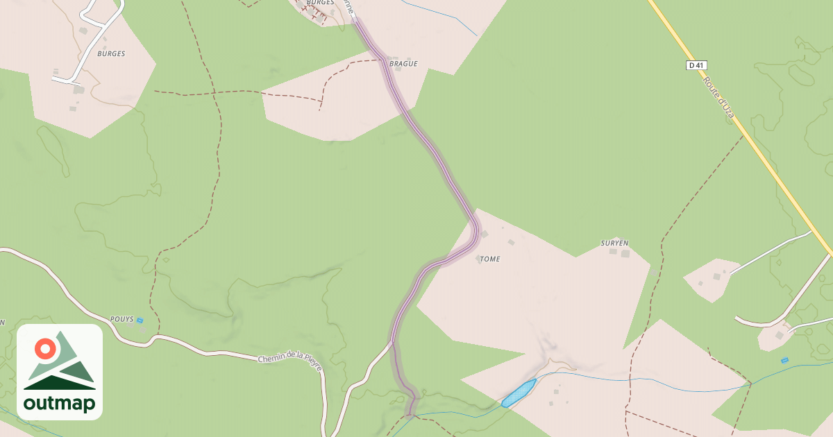 Map of Chemin de Tonne