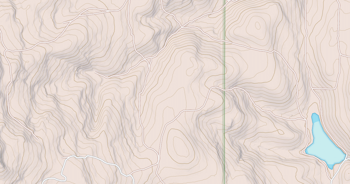 Map preview of MILES CANYON