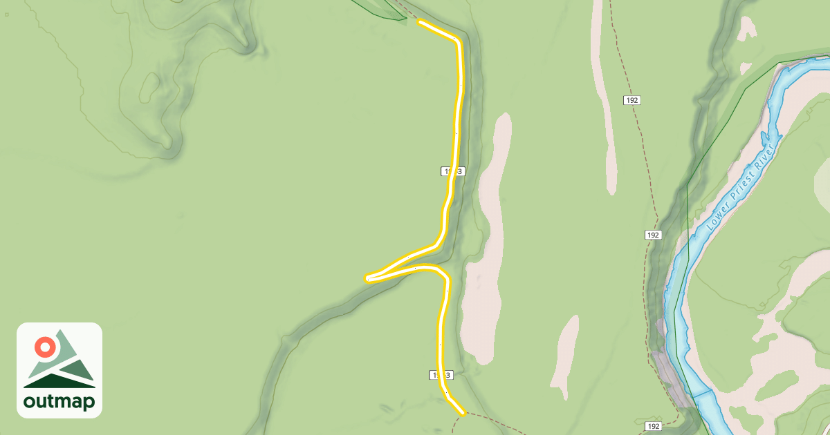 Map of Riverview Trail